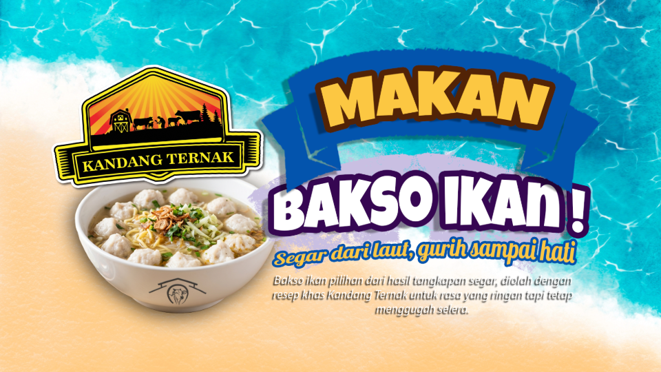 makan bakso ikan