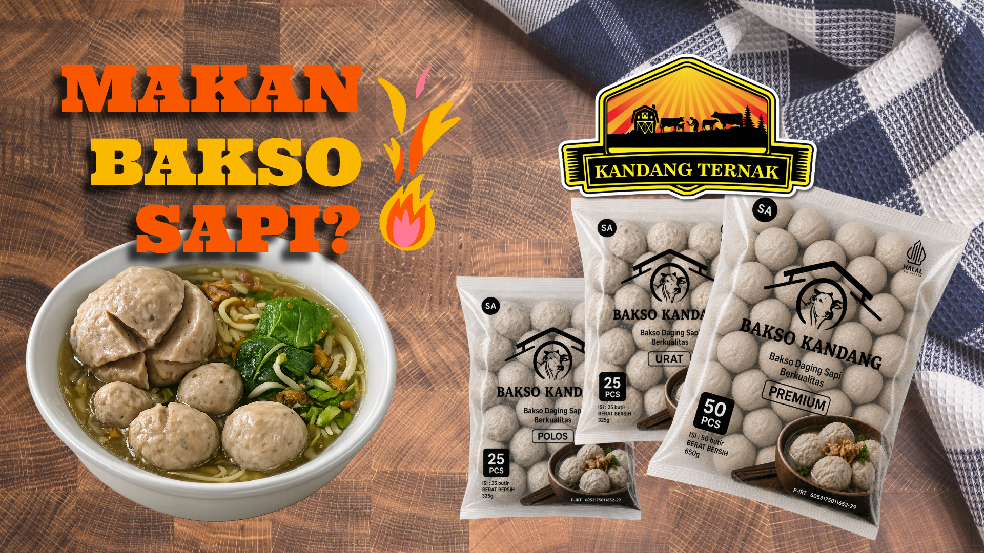 makan bakso sapi