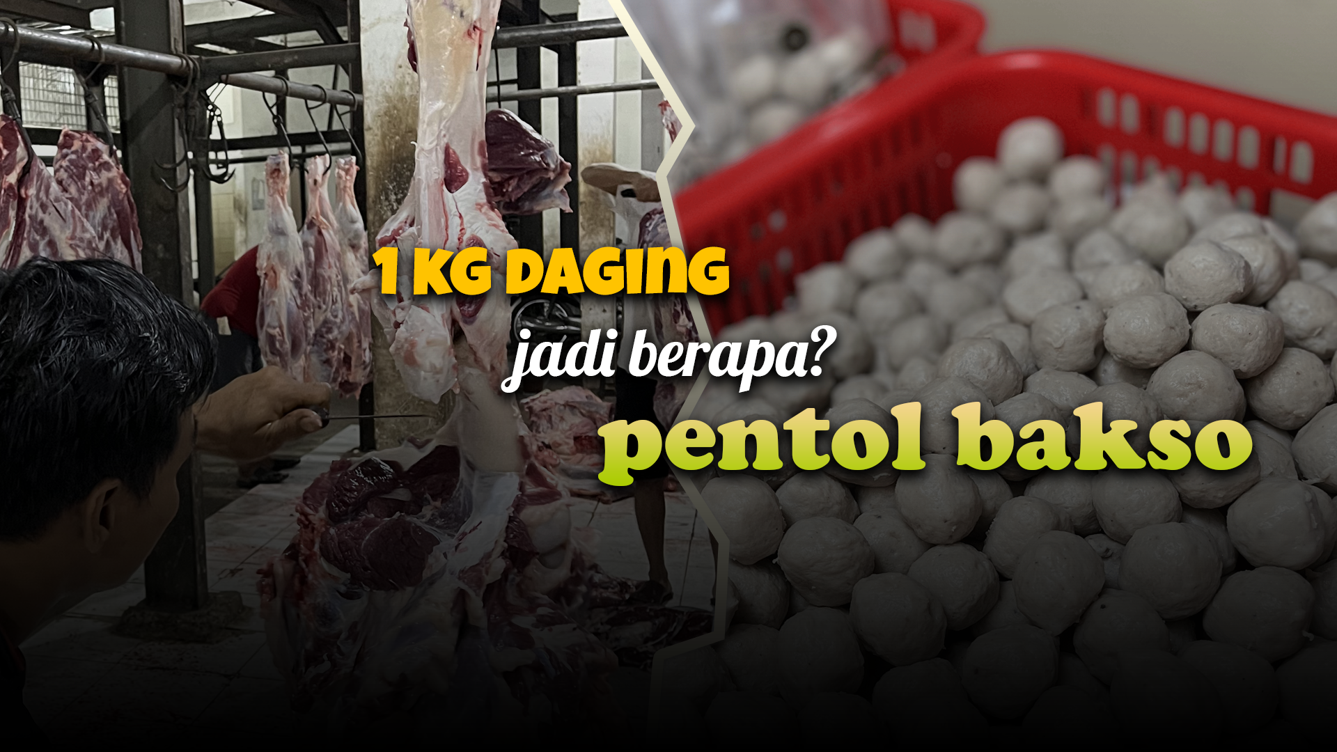 1 kg berapa pentol