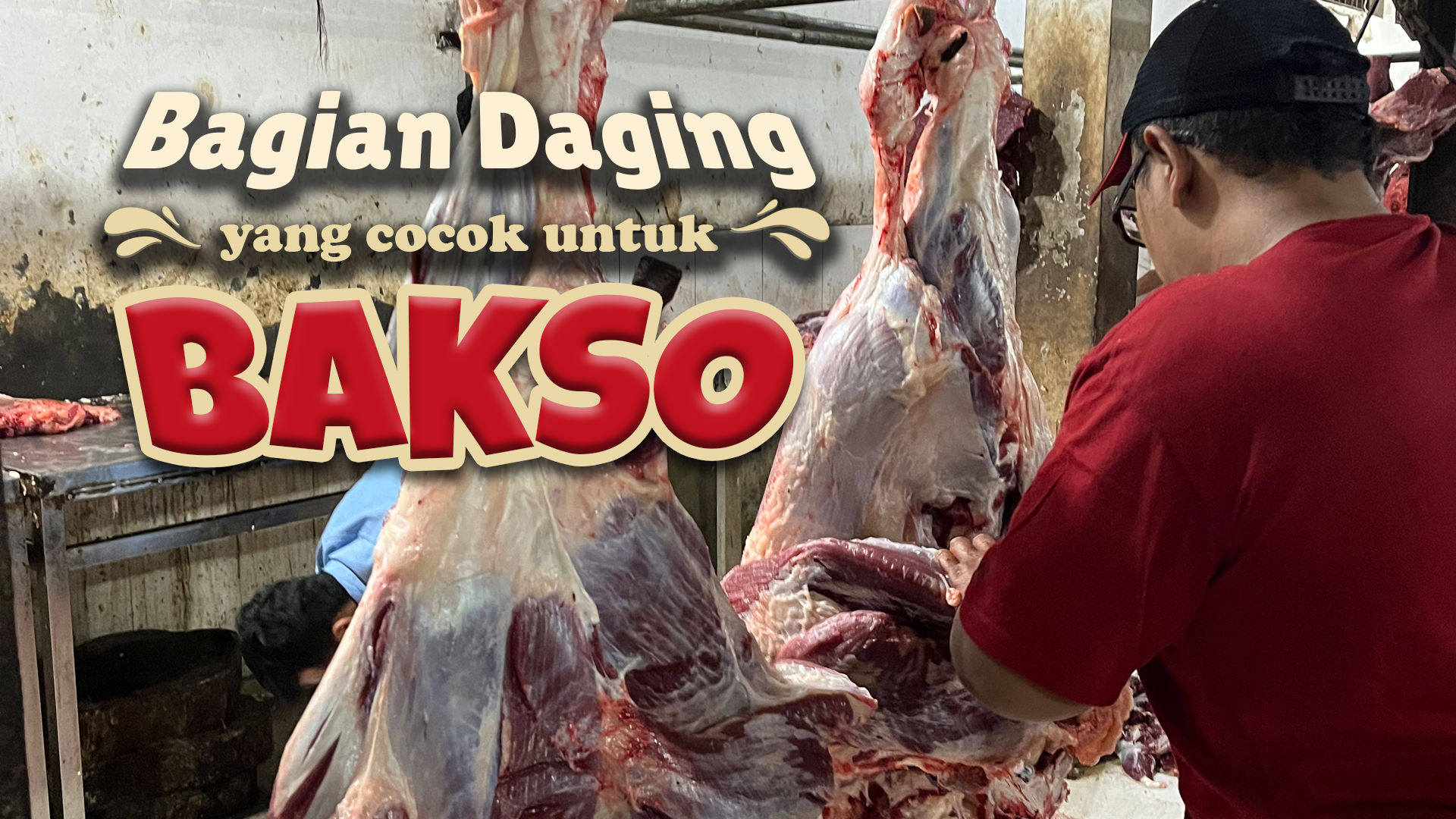 bagian daging untuk bakso