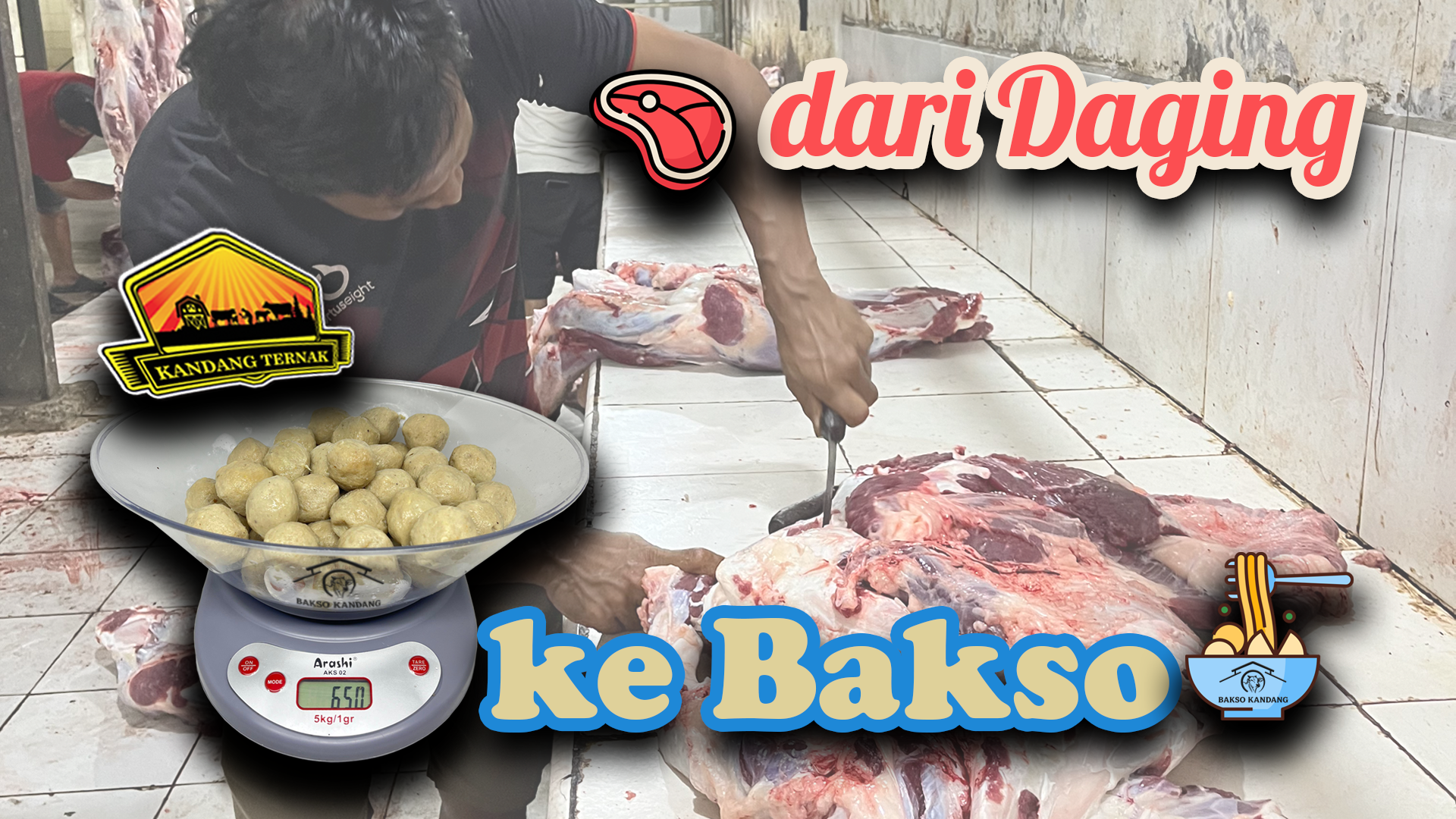 dari daging ke bakso
