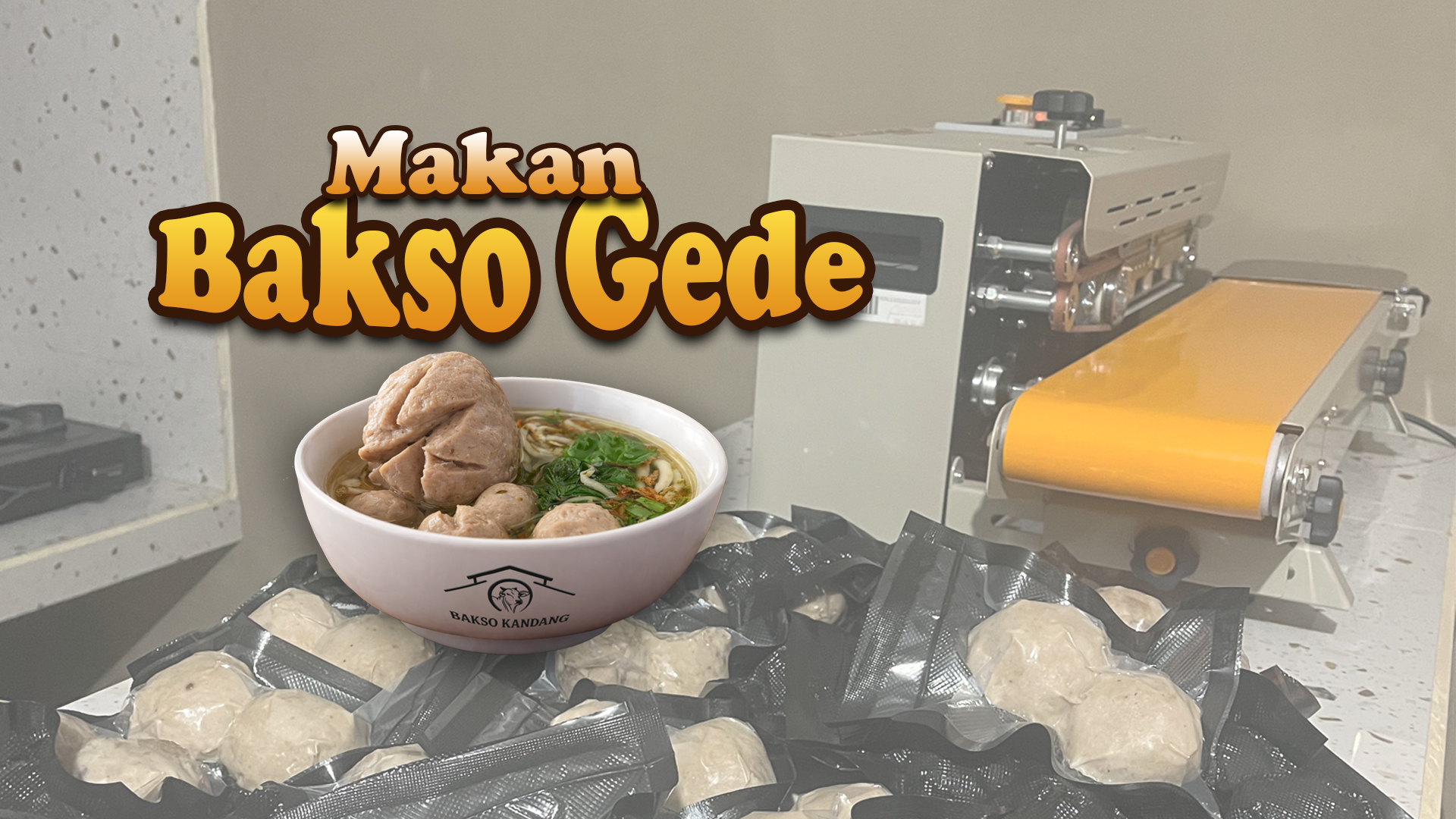 makan bakso gede