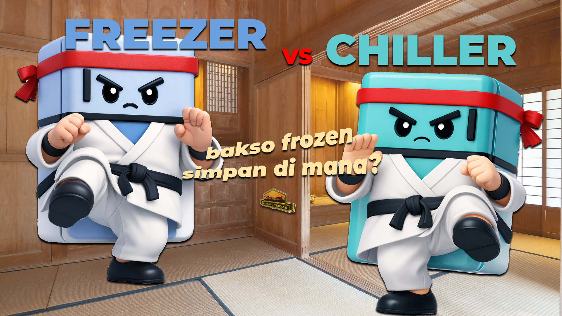 bakso frozen simpan di mana freezer atau chiller